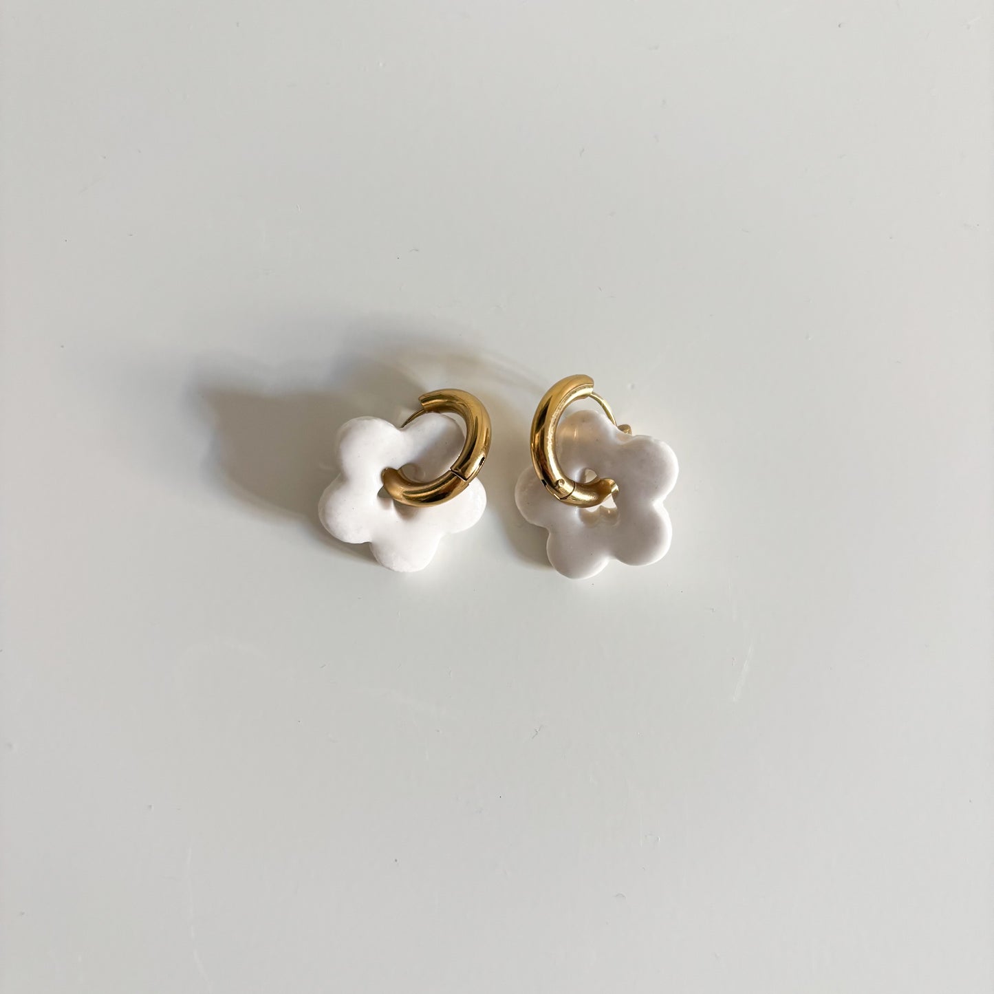Boucles d’oreilles Emma - Blanche Haïti