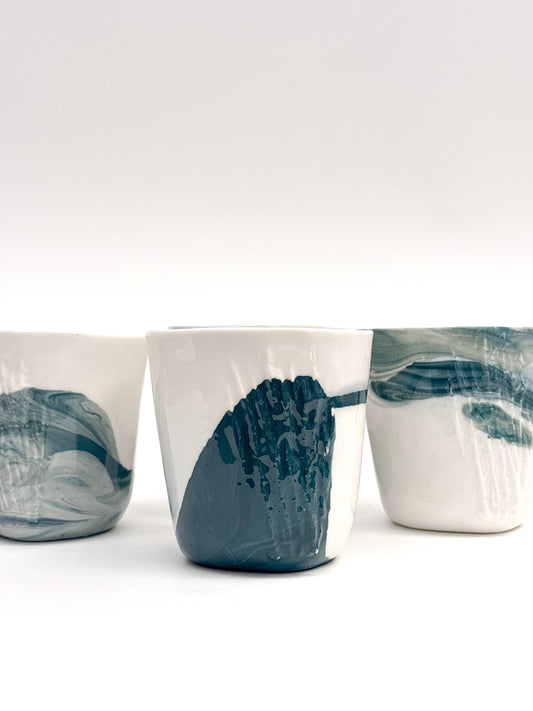 Tasse à café "ROCHE" en porcelaine (110ml)