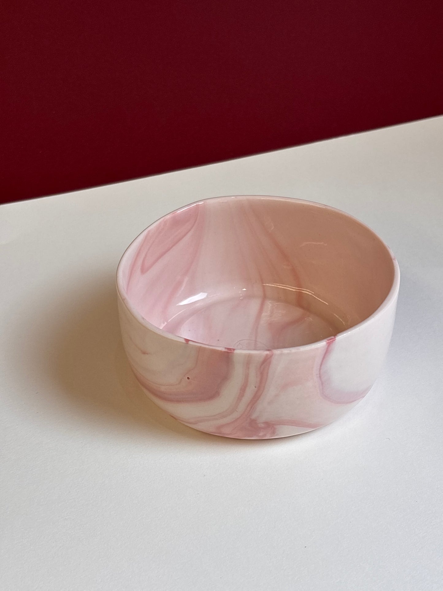 Bol marbrée pièce unique