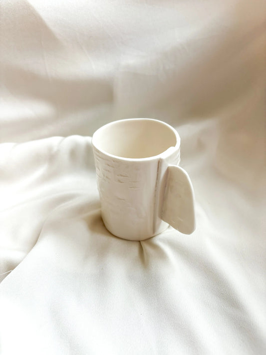 TASSE EN PORCELAINE BLANCHE CORRALI Lisa Colin Céramique