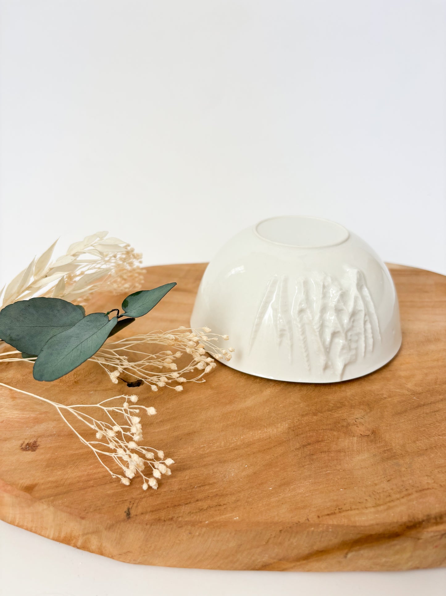 Bol roche en porcelaine
