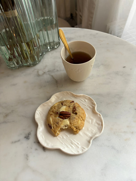 Petite assiette à dessert en porcelaine