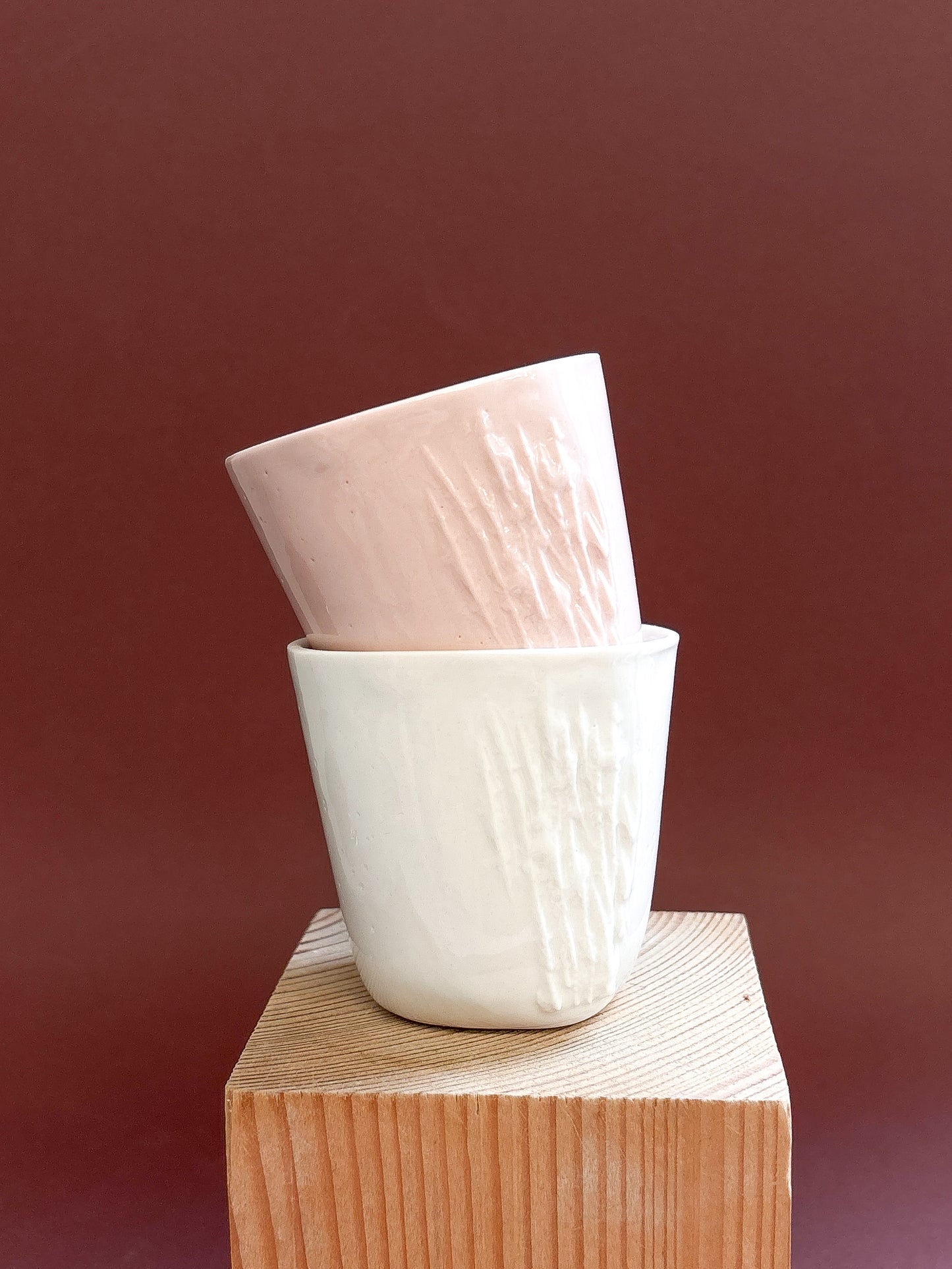 Tasse à café "ROCHE" en porcelaine (110ml)