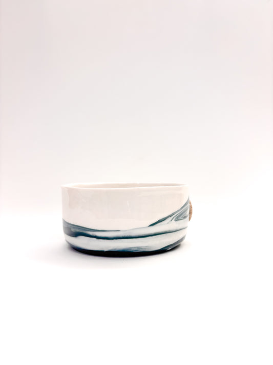Bol marbrée pièce unique
