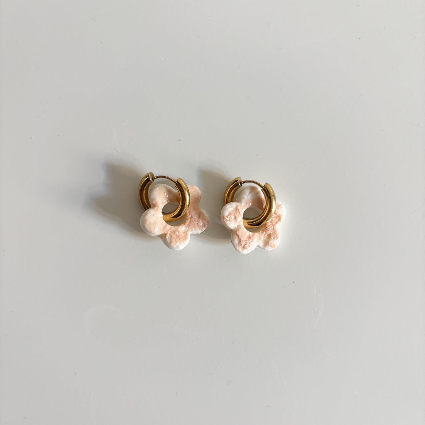 Boucles d’oreilles Emma - Terrazo Orange