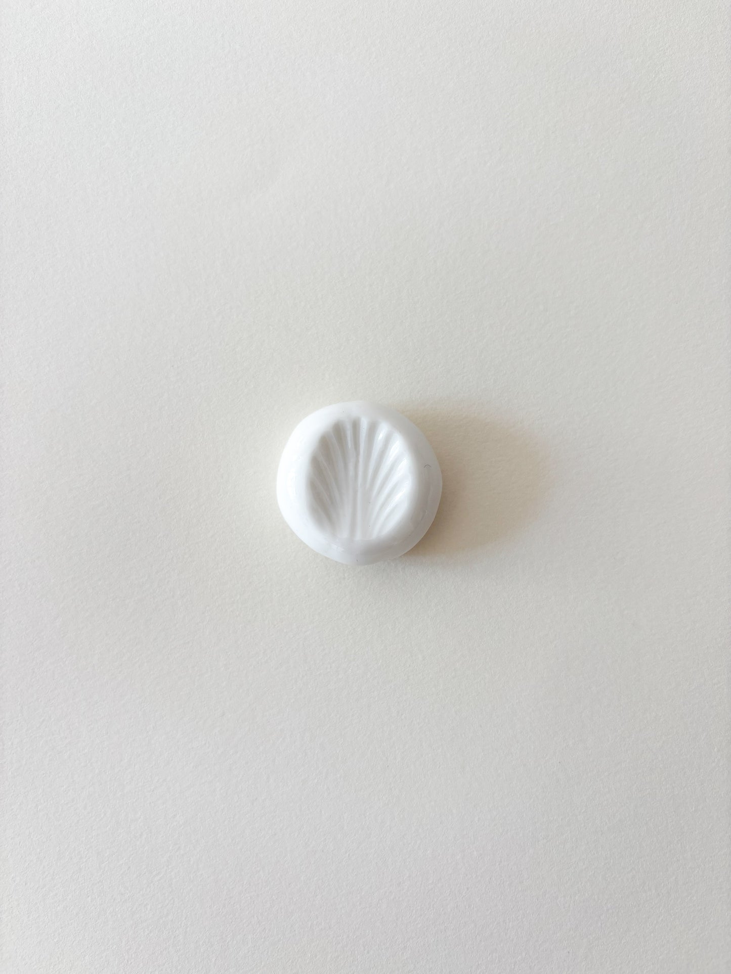 Worry Stone en Porcelaine blanche