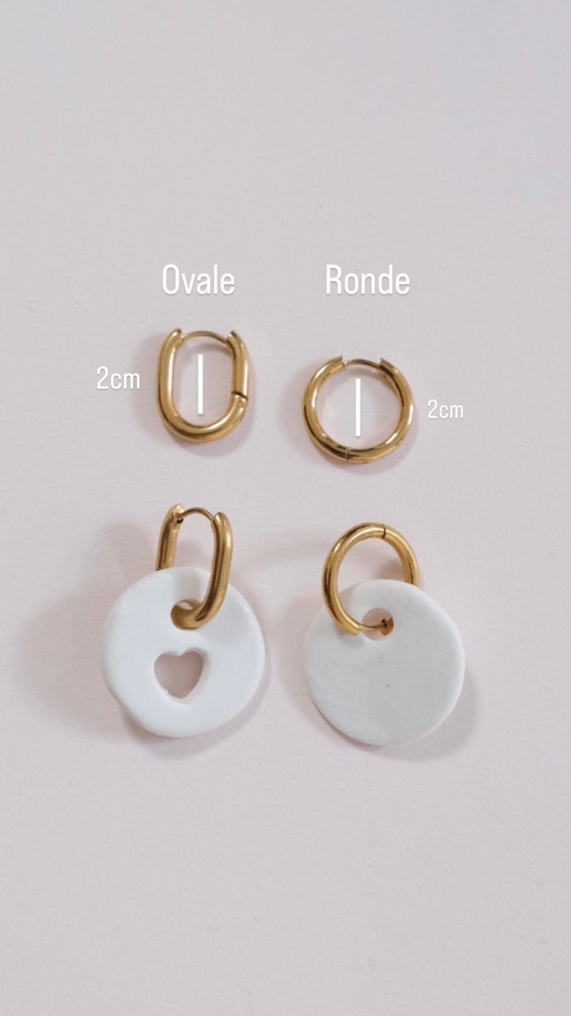 Grandes boucles « Emma »