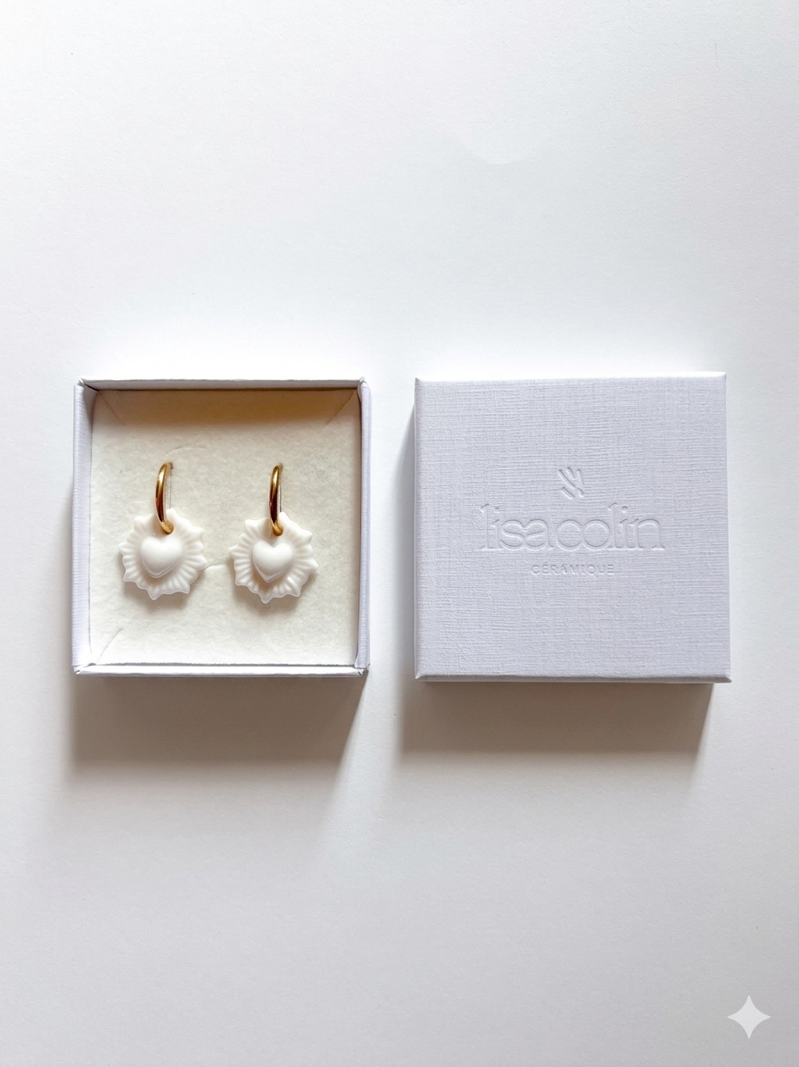 Boucles d’oreilles « Ex Voto »