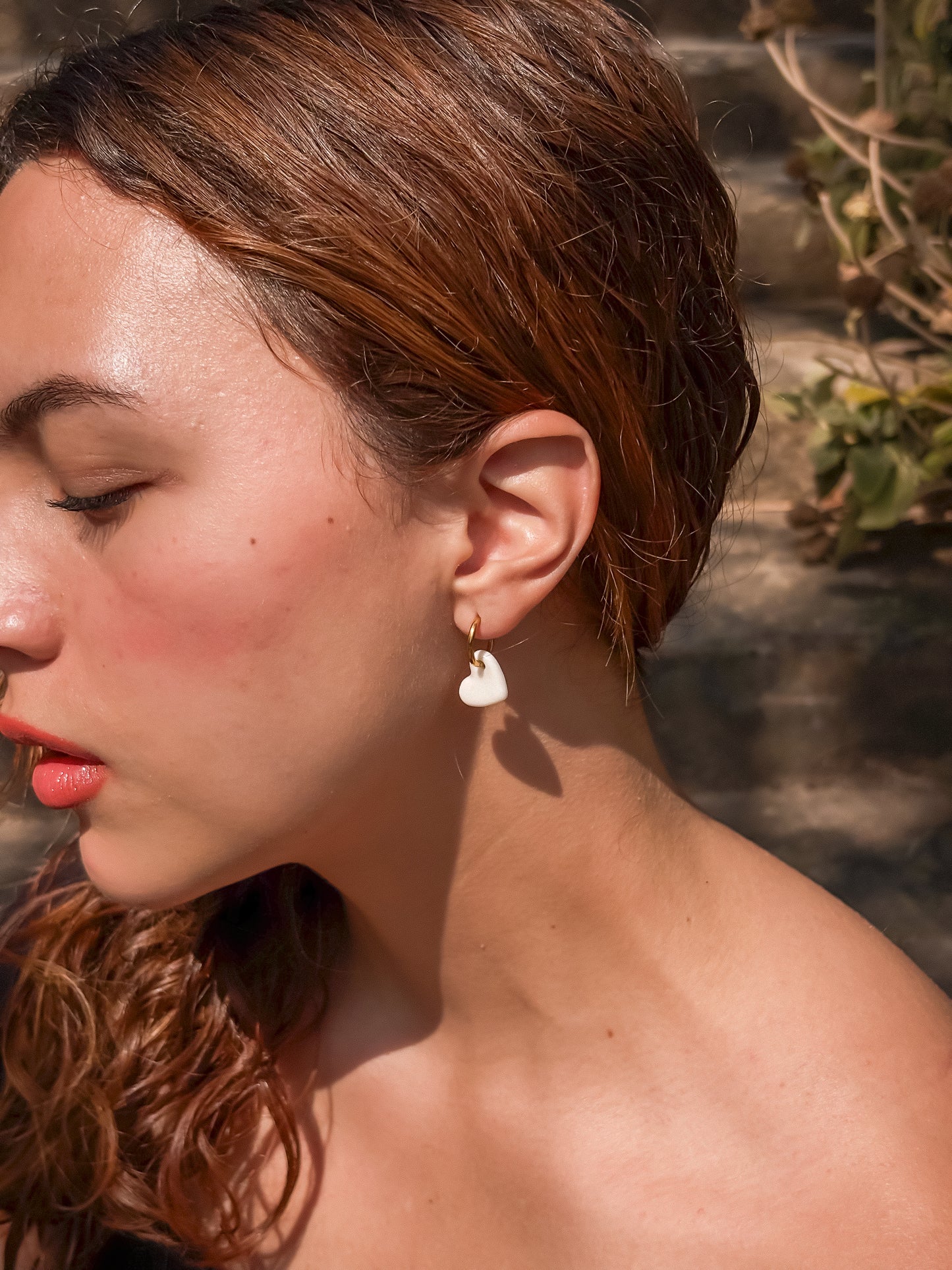 Boucles d’oreilles « Cœur »