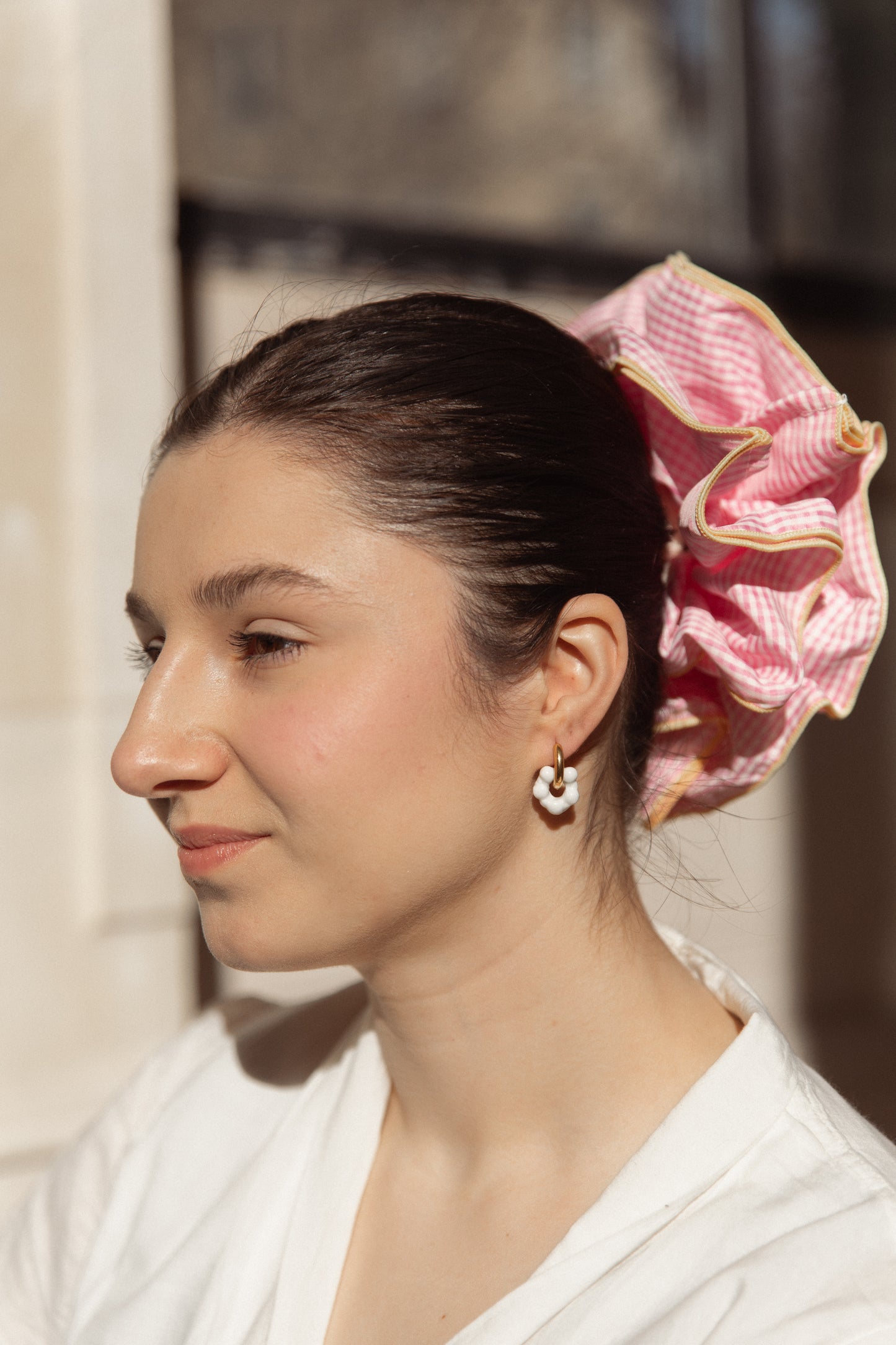Boucles d’oreilles Violette