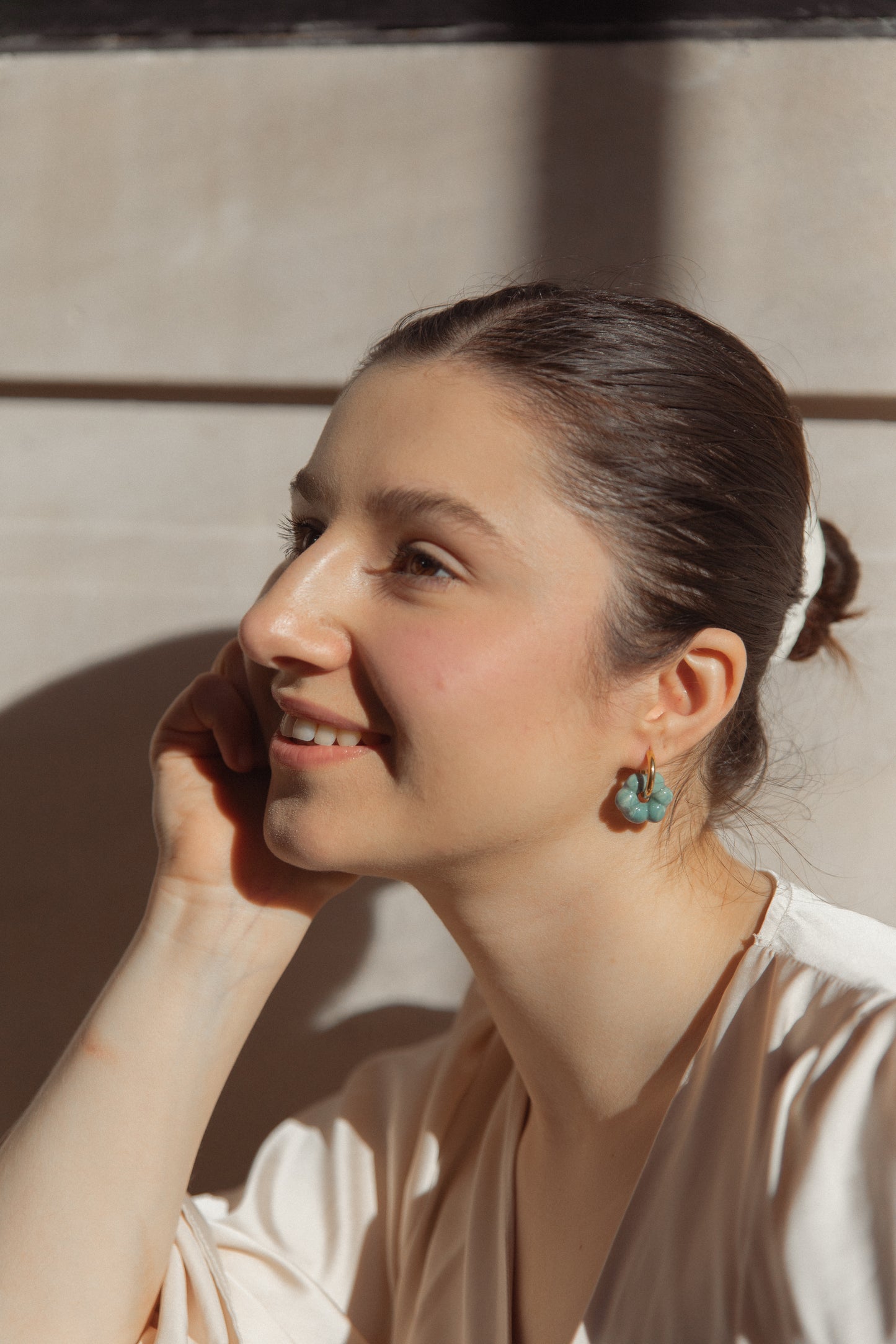 Boucles d’oreilles Marguerite