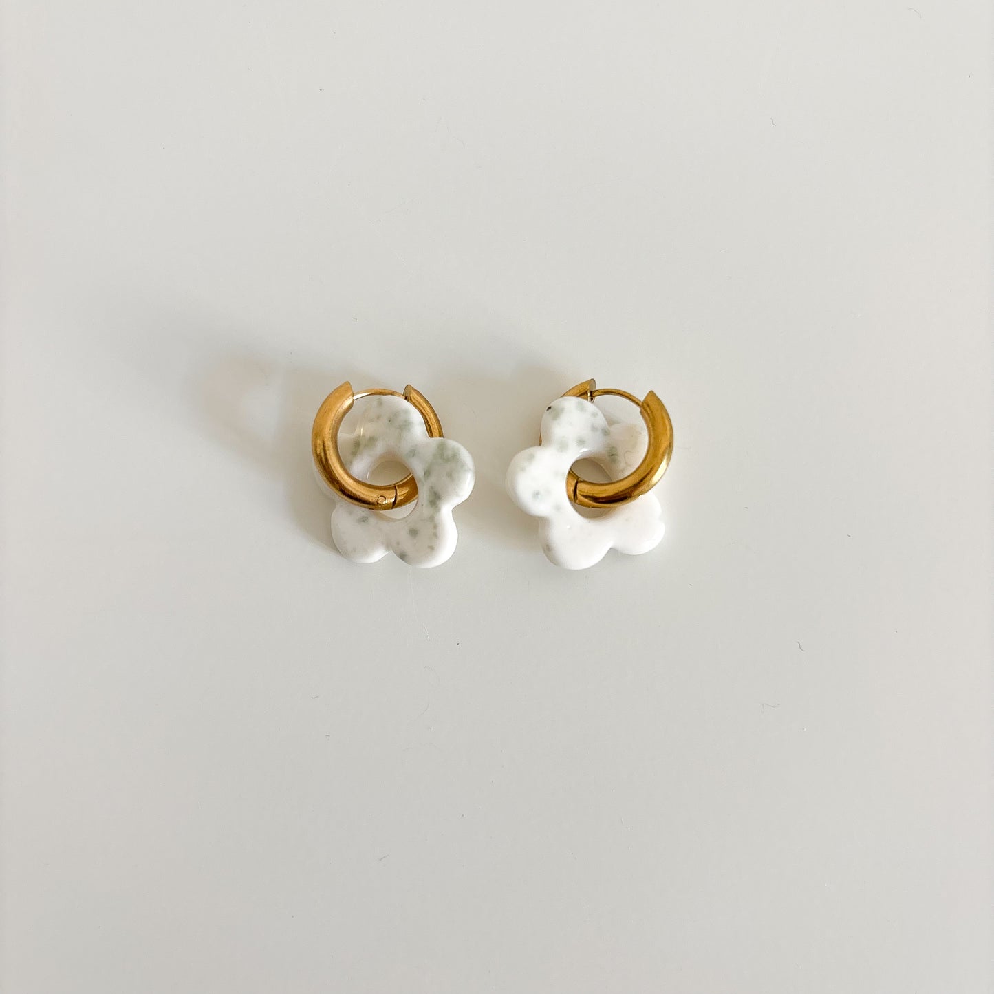 Boucles d’oreilles Emma -Terrazo Vert