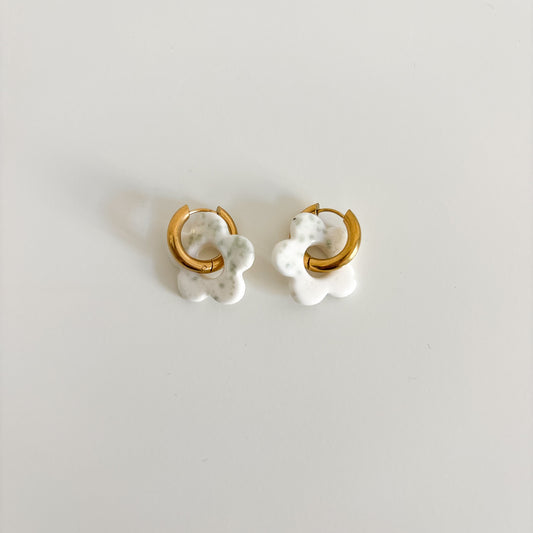 Boucles d’oreilles Emma -Terrazo Vert