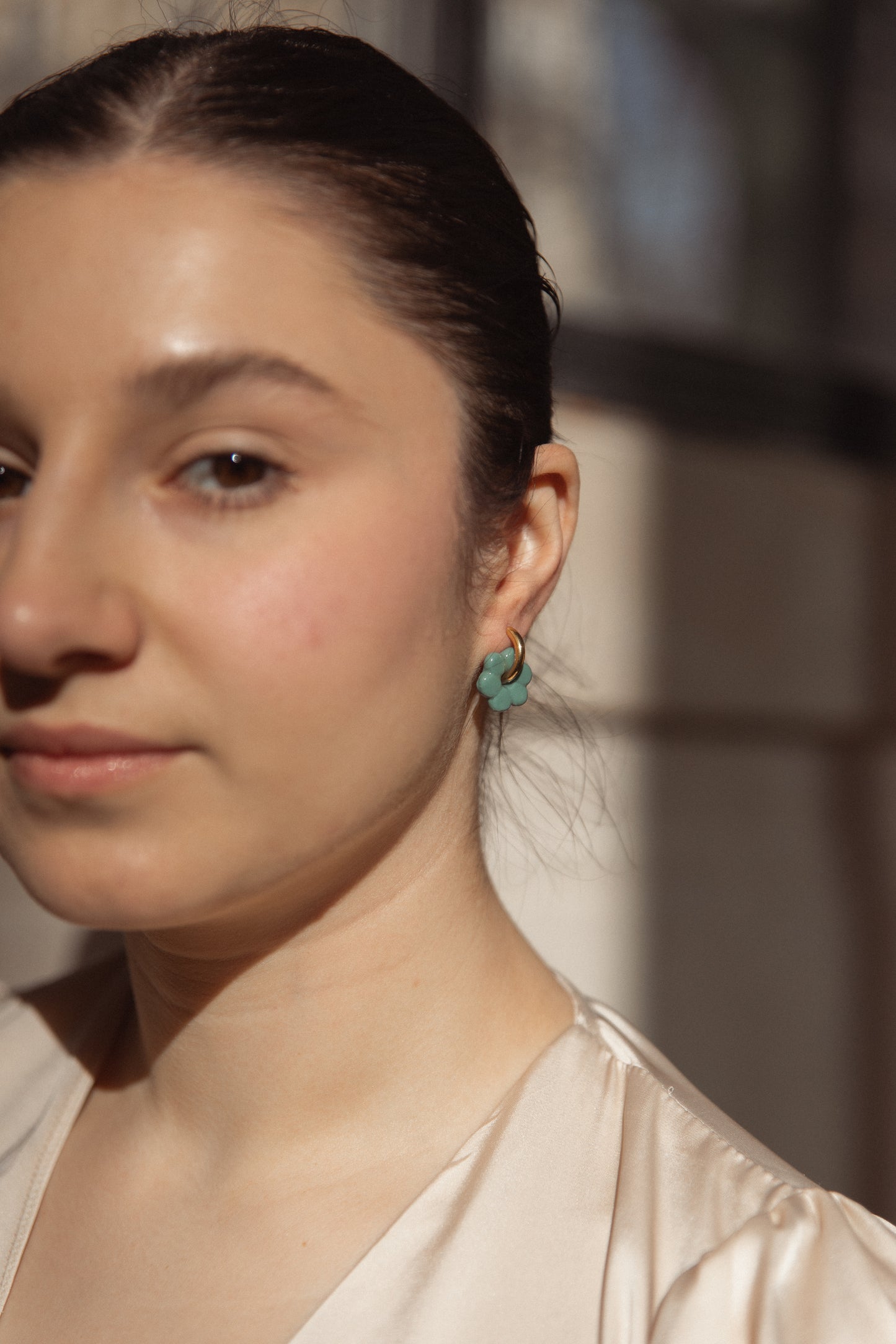 Boucles d’oreilles Prune