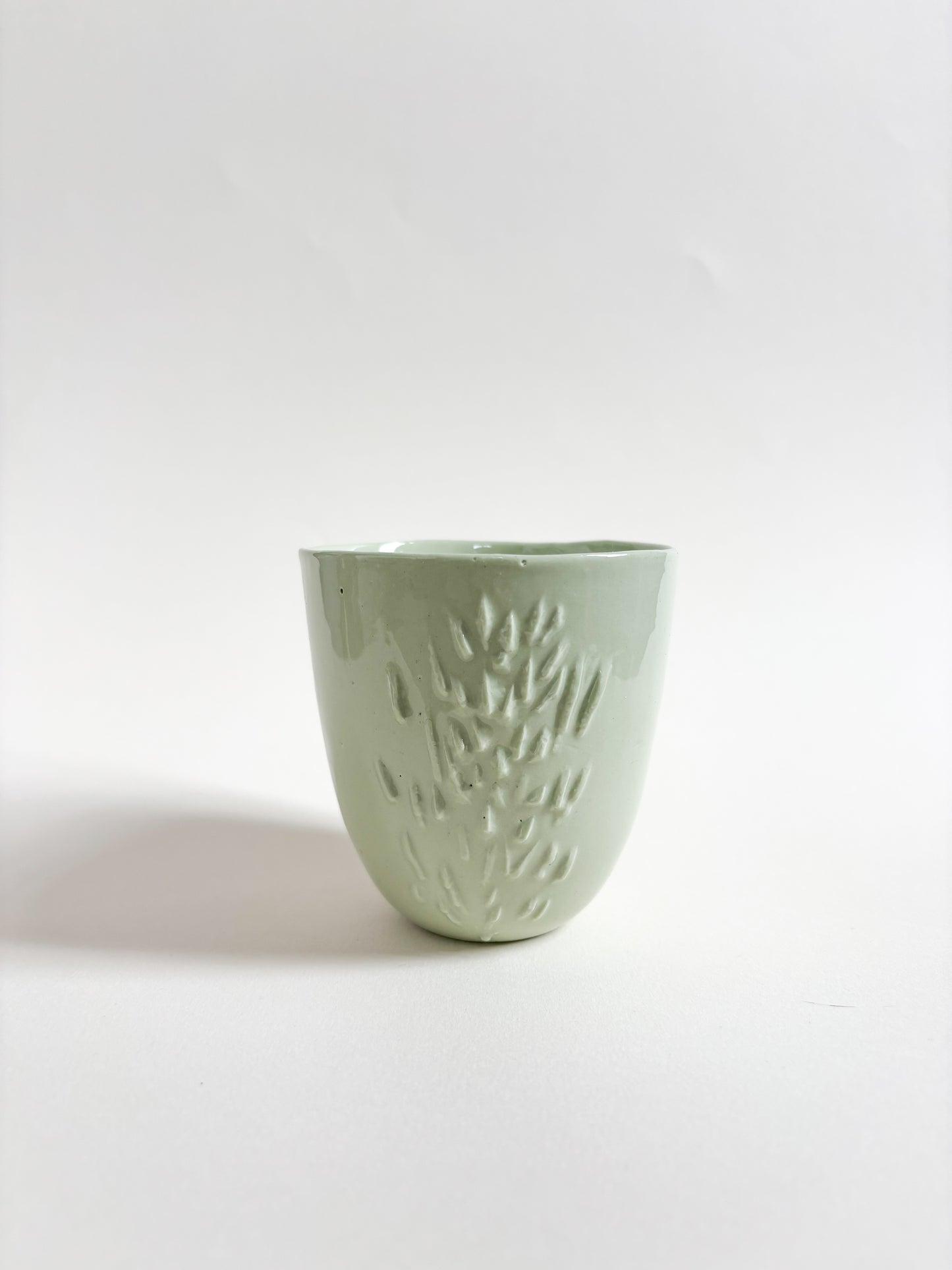 Tasse tactile herisson en porcelaine - Taille M (250ml)
