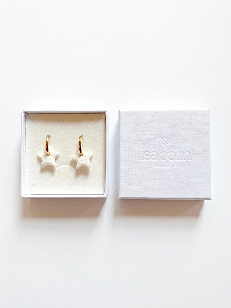 Boucles d’oreilles « Étoile »