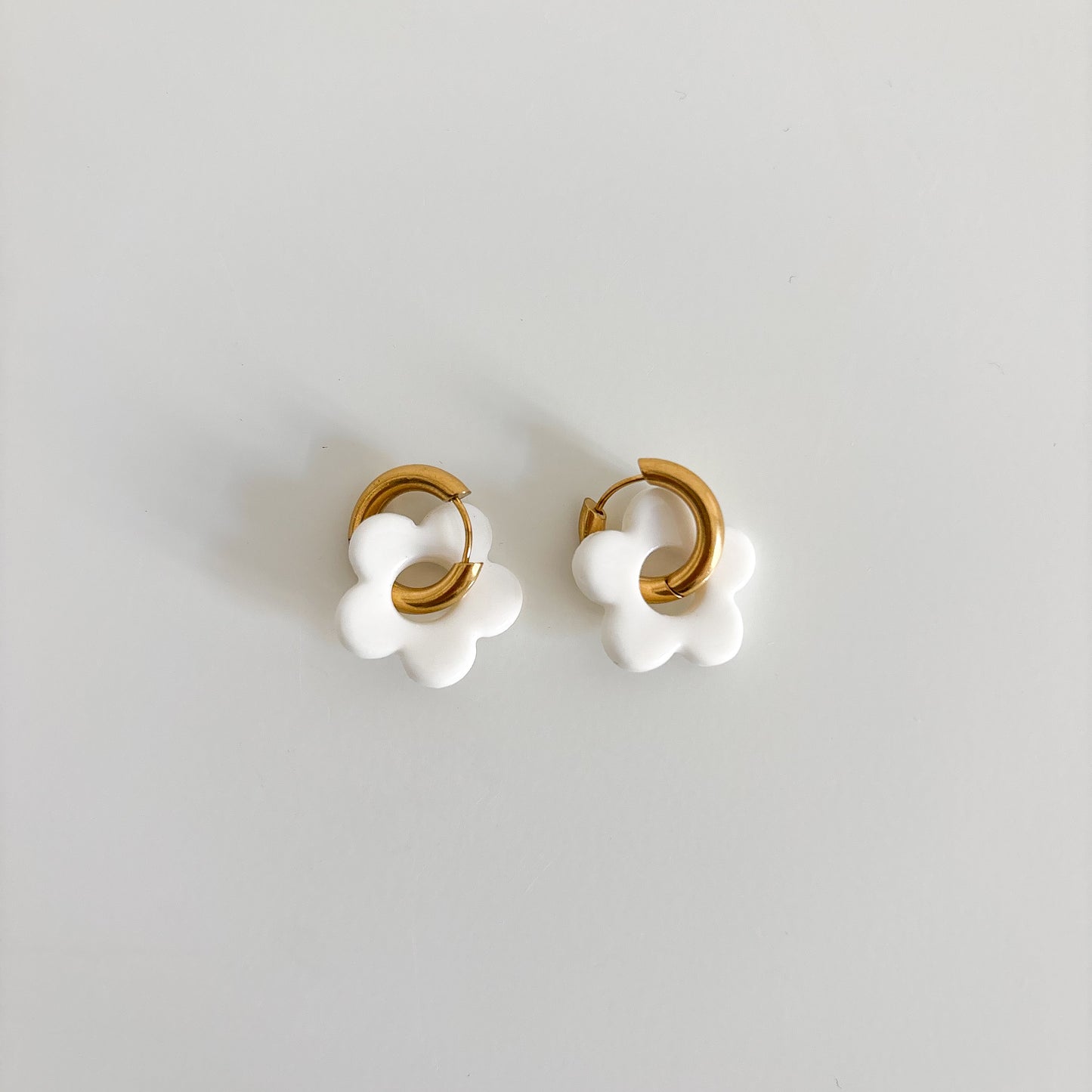 Boucles d’oreilles Emma - Blanche