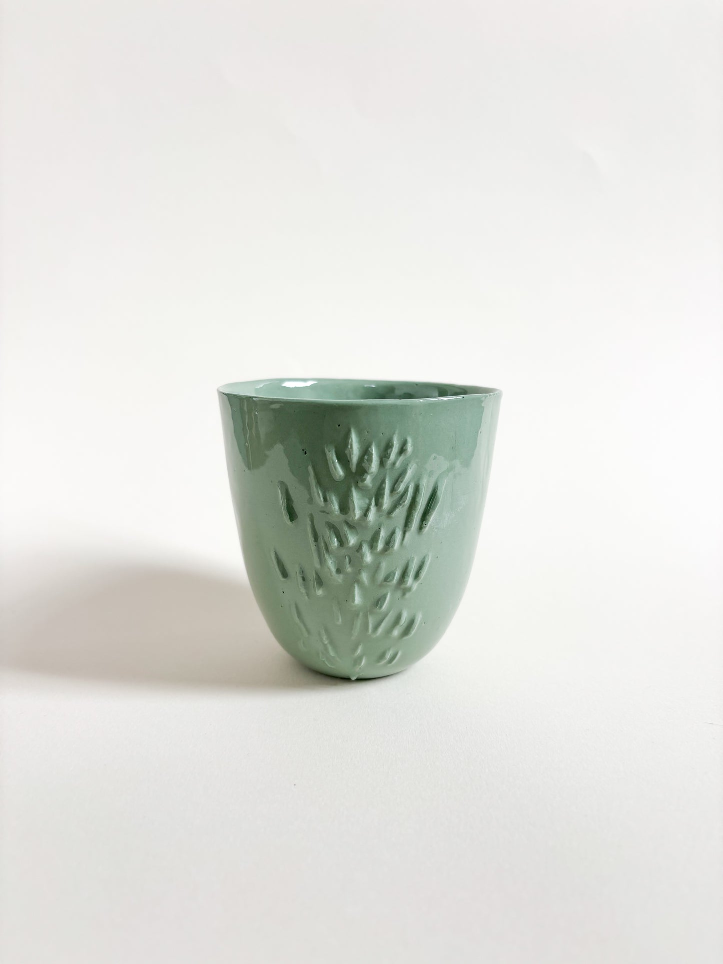 Tasse tactile herisson en porcelaine - Taille M (250ml)
