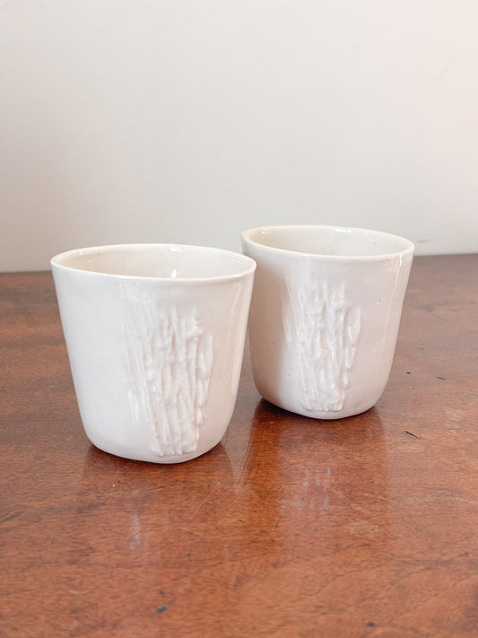 Tasse à café "ROCHE" en porcelaine (110ml)