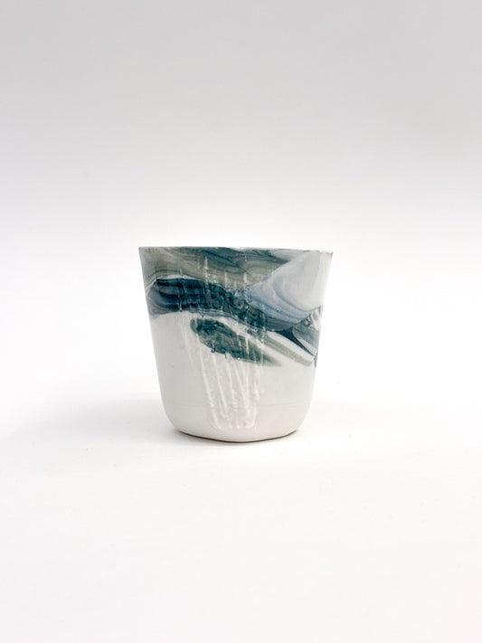 Tasse à café "ROCHE" en porcelaine (110ml)