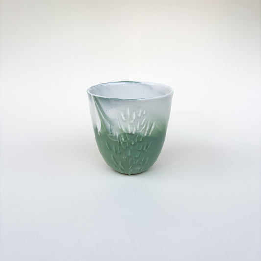 Tasse tactile herisson en porcelaine - Taille M (250ml)