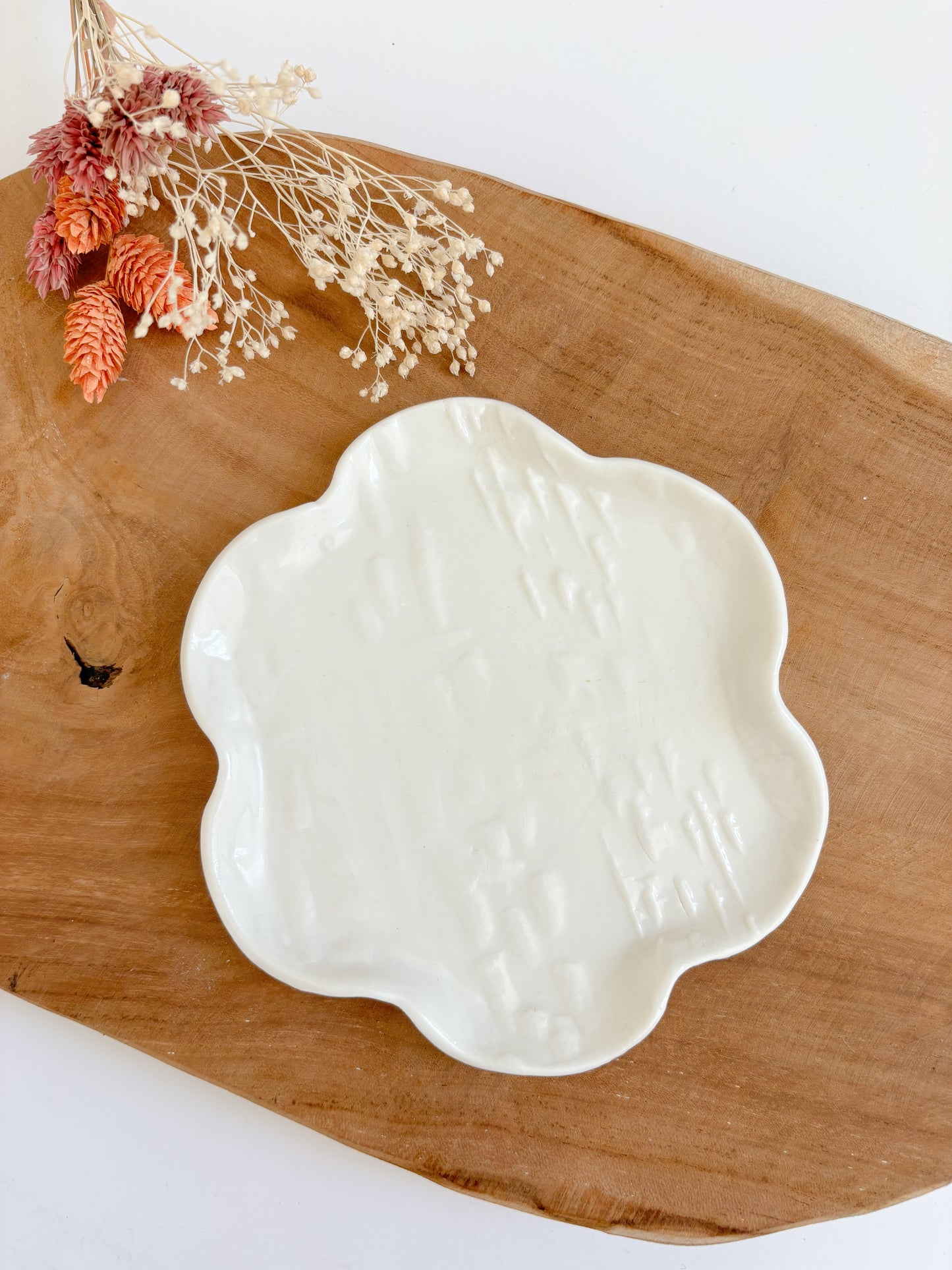 Petite assiette à dessert en porcelaine