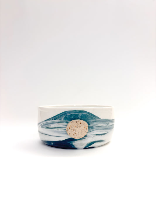 Bol marbrée pièce unique