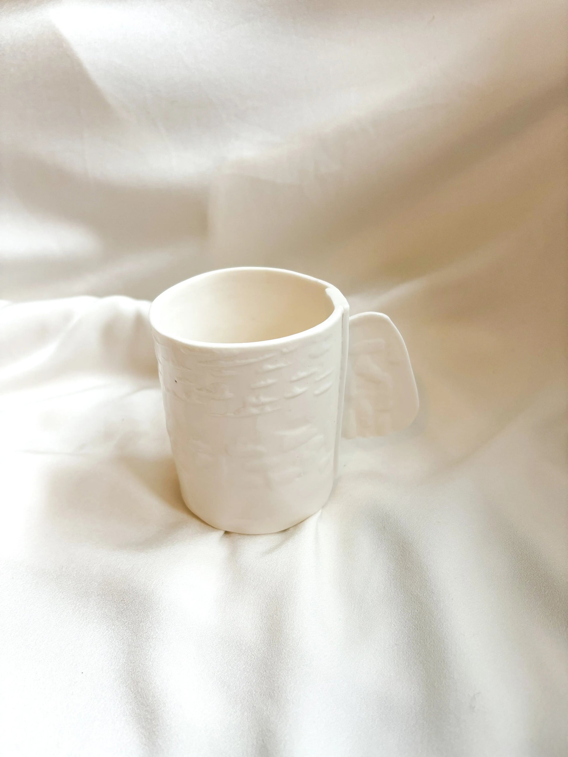 TASSE EN PORCELAINE BLANCHE CORRALI Lisa Colin Céramique