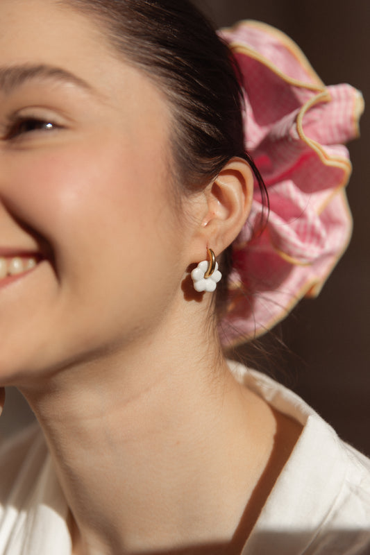 Boucles d’oreilles Prune