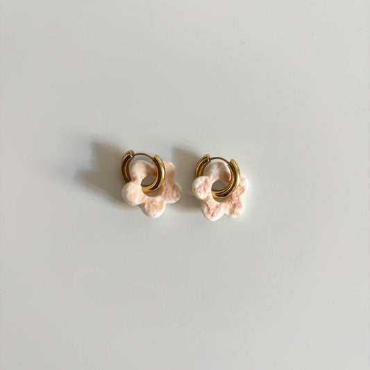Boucles d’oreilles Emma - Terrazo Orange