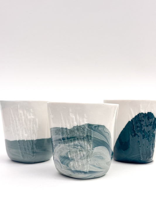 Tasse à café "ROCHE" en porcelaine (110ml)